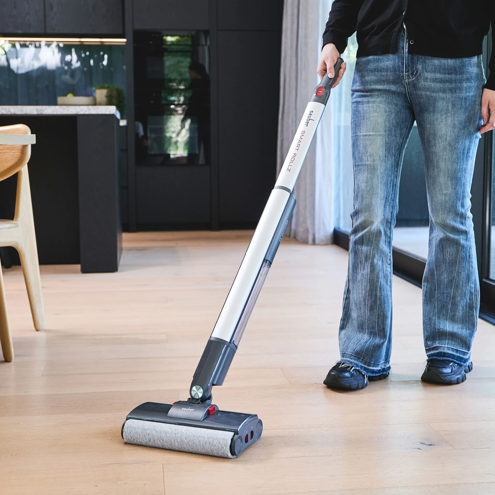 Sauber Smart Rollz Cordless Hard Floor Washer Cleaner - Image 4
